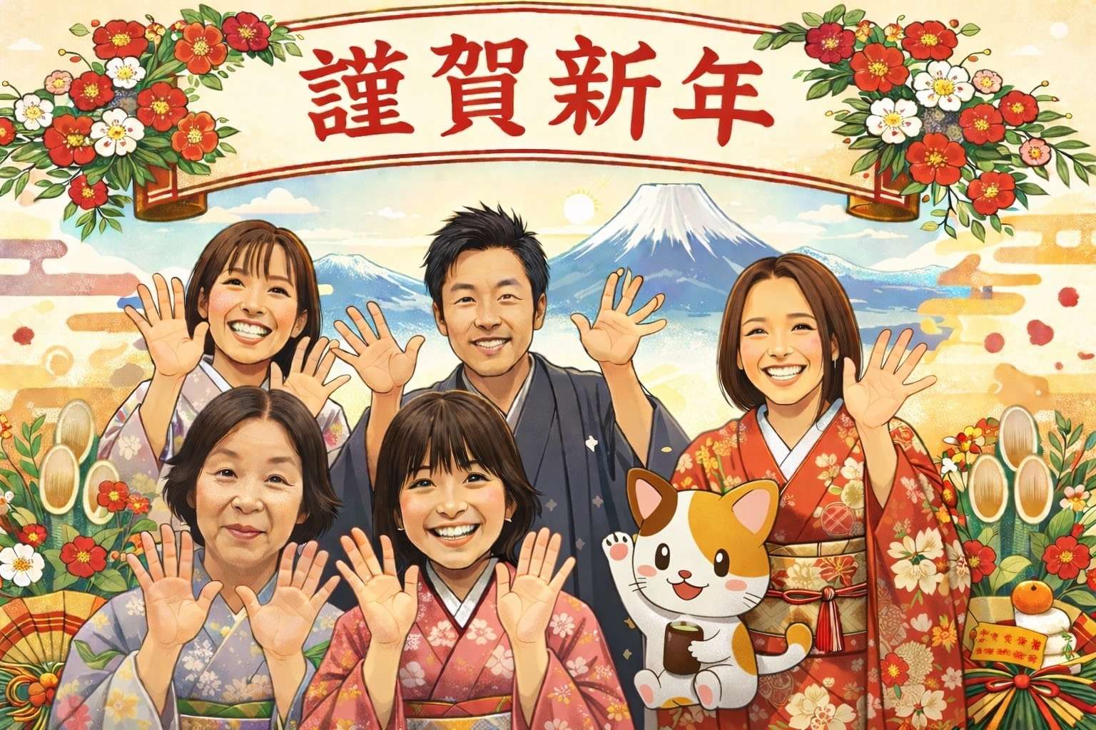 【新年のご挨拶★】ひだまり高島教室